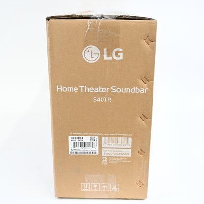 LG S40TR Home Theater Soundbar 4.1 Channel Dolby Audio w Rear Speakers - Grade B