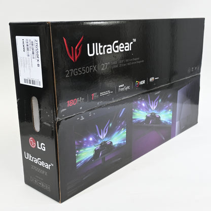 LG 27" UltraGear FHD 180Hz Gaming Monitor with AMD FreeSync