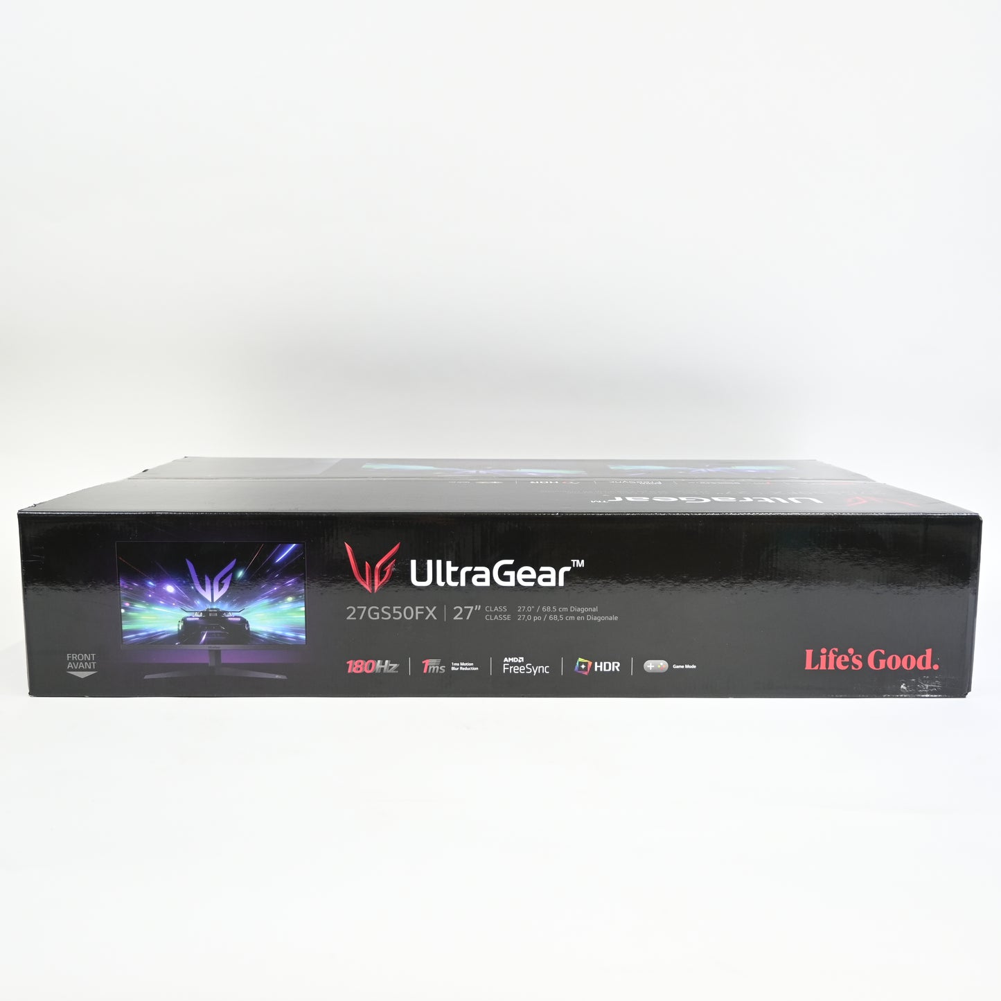 LG 27" UltraGear FHD 180Hz Gaming Monitor with AMD FreeSync