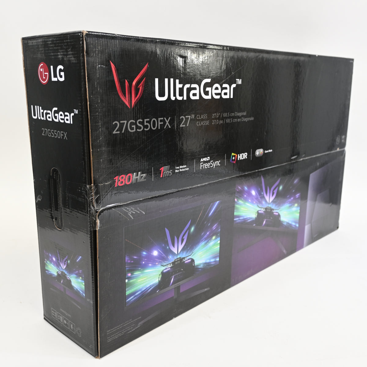 LG 27" UltraGear FHD 180Hz Gaming Monitor with AMD FreeSync