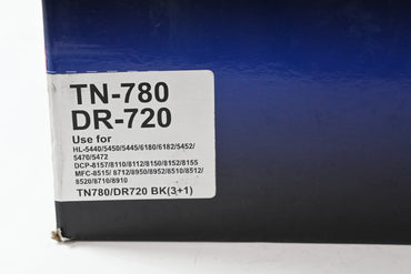 Compatible 4pk Toner + Drum Replacement Brother Laser Printers - Open Box