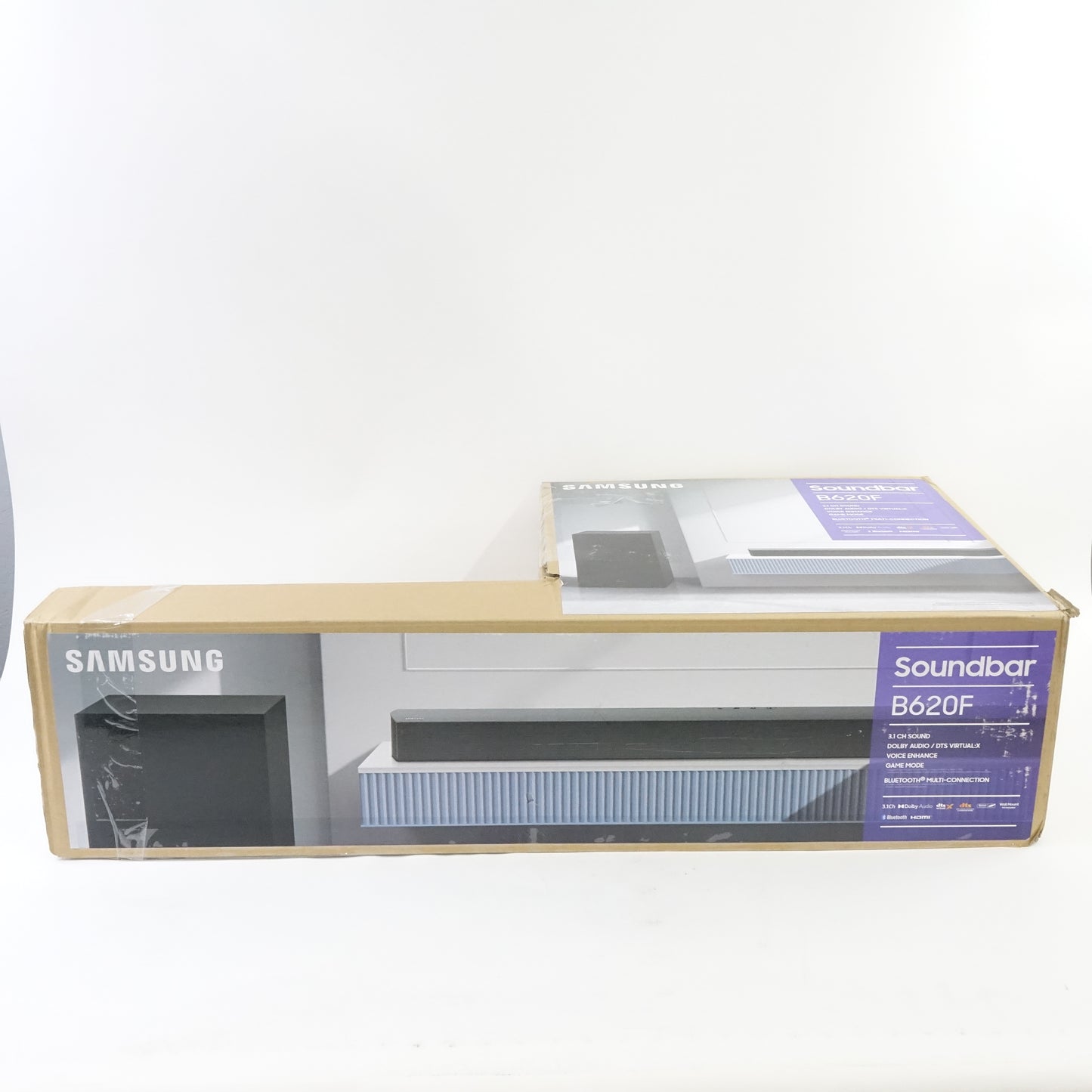 Samsung HW-B620F 3.1 Channel Soundbar w Wireless Subwoofer Dolby Audio