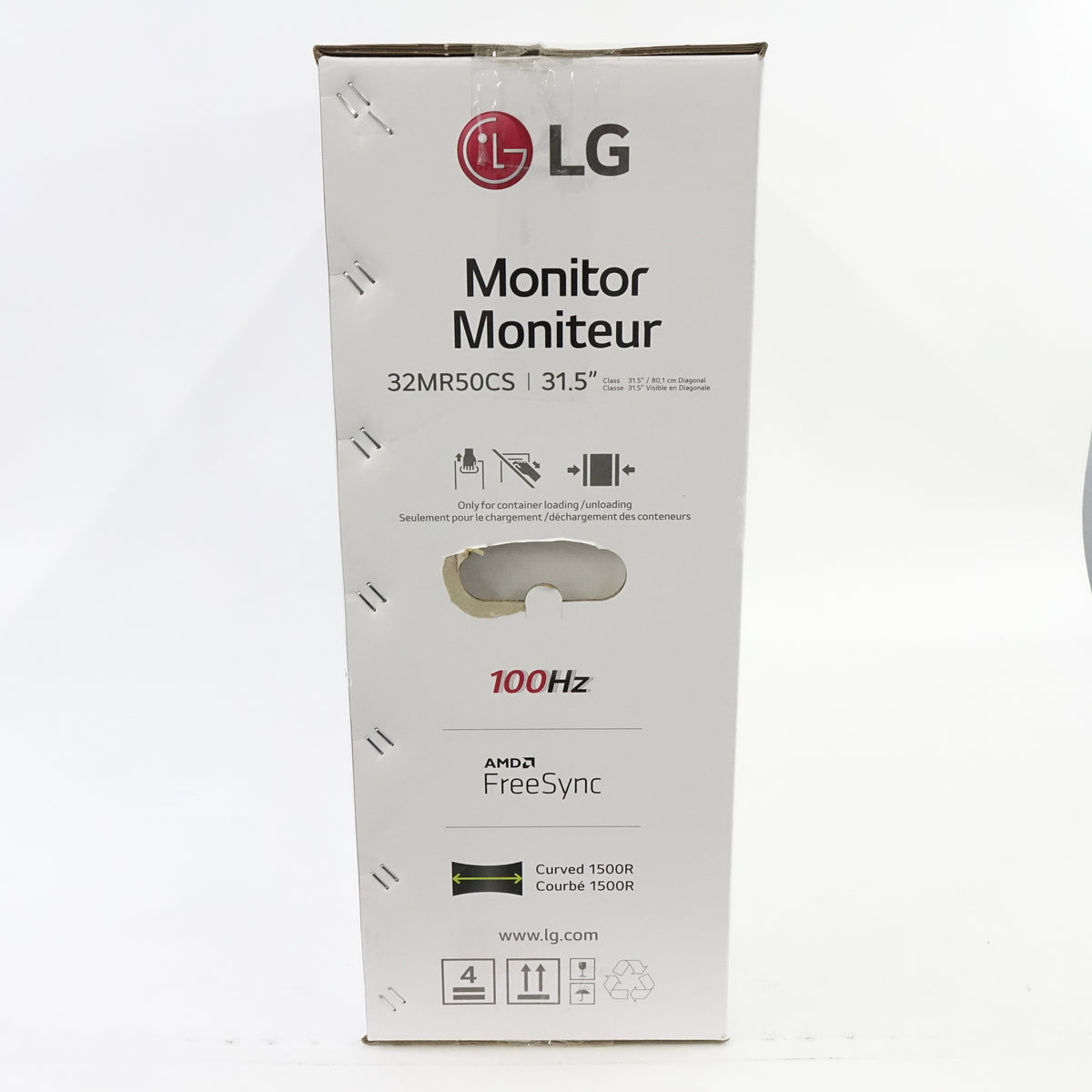 LG 32MR50C 32" Curved FHD Monitor 100Hz AMD FreeSync HDMI Black