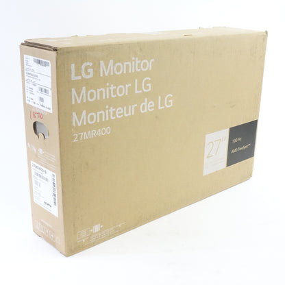 LG 27MR400-B 27" FHD IPS Monitor 100Hz AMD FreeSync Borderless HDMI Black