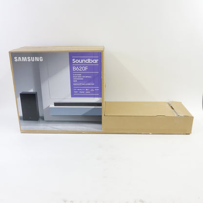 Samsung HW-B620F 3.1 Channel Soundbar w Wireless Subwoofer Dolby Audio