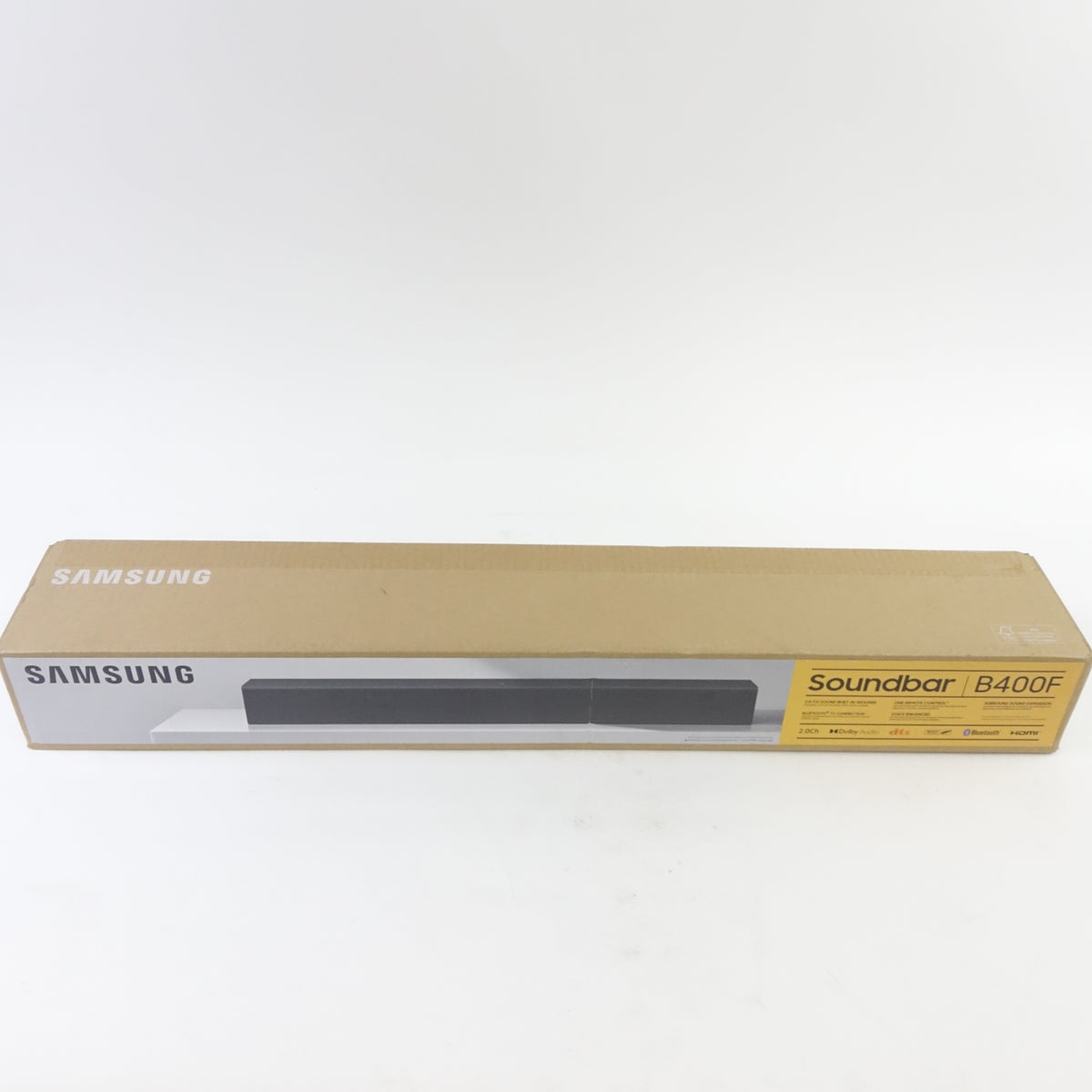 Samsung B-Series HW-B400F 2.0 Soundbar Built-In Subwoofer Voice Enhance Mode