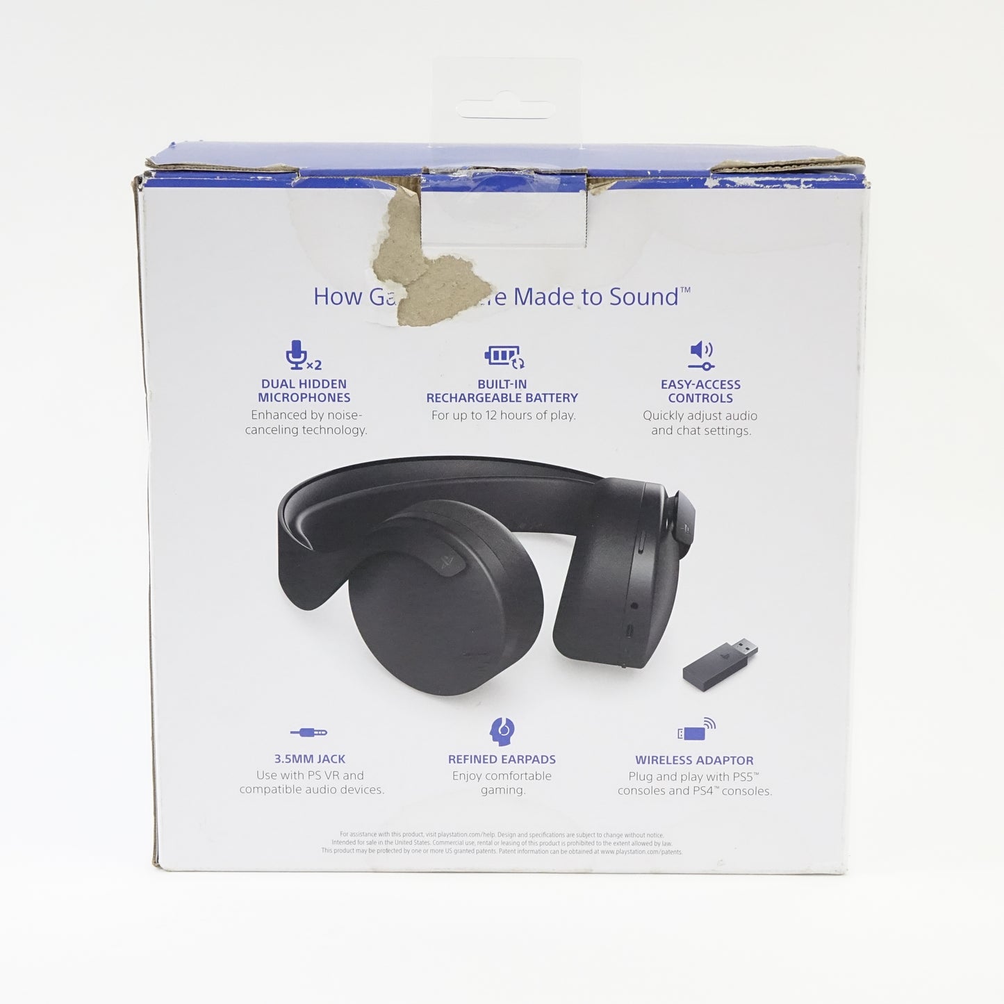 Sony PULSE 3D Wireless Headset Midnight Black PS5 PS4 PC 3006397
