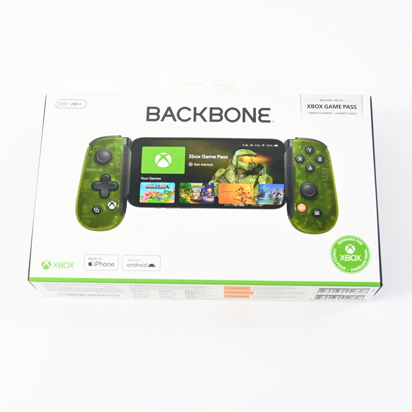 Backbone One Xbox Edition USB-C Mobile Gaming Controller iPhone Android