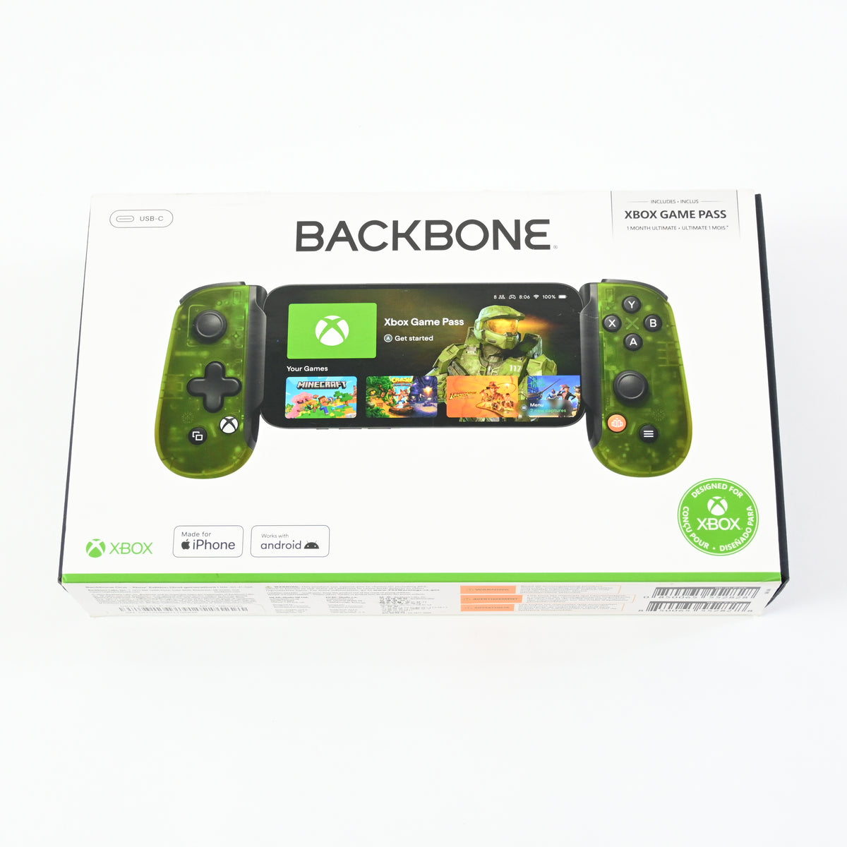 Backbone One Xbox Edition USB-C Mobile Gaming Controller iPhone Android