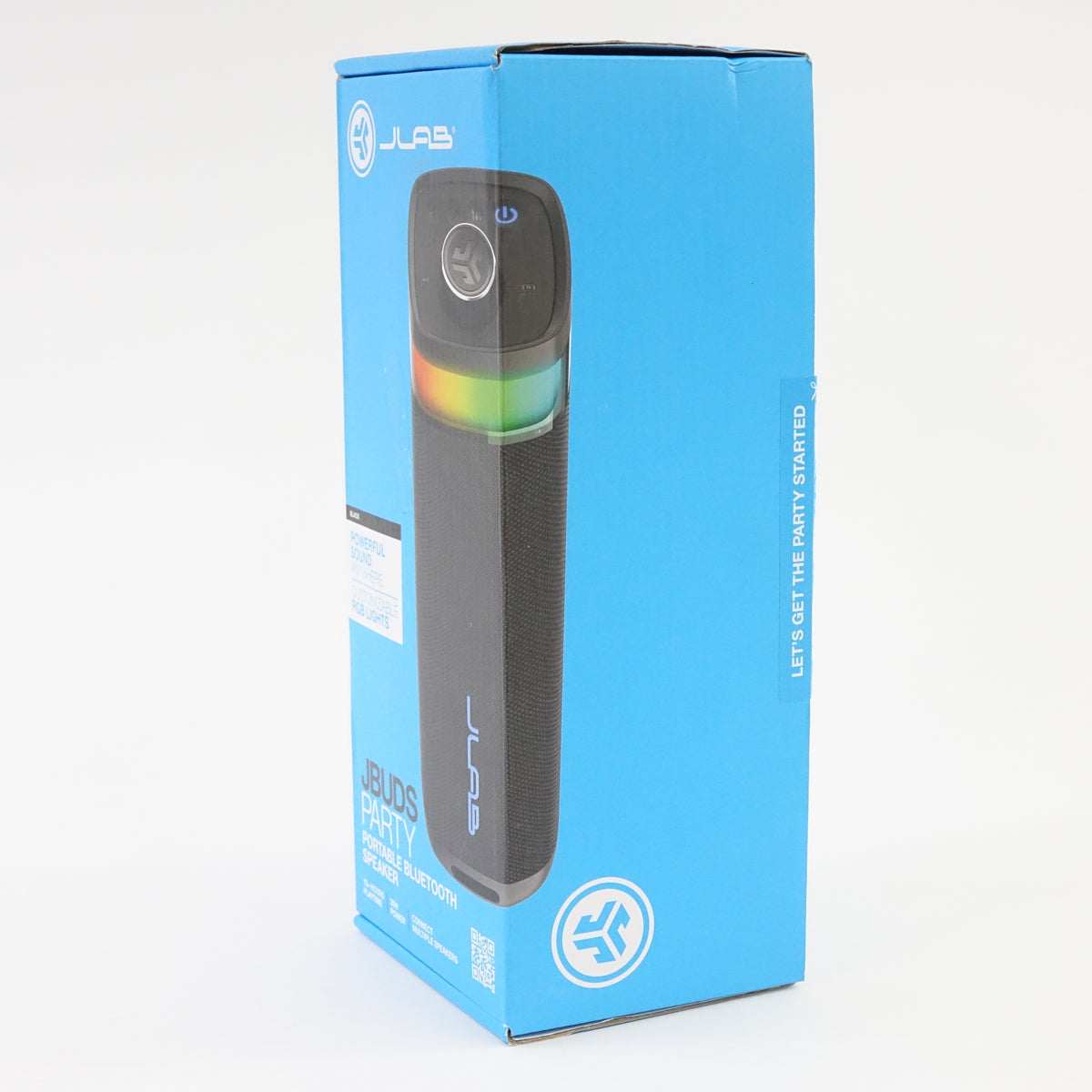 JLab Go Party Bluetooth Speaker RGB Waterproof Portable Wireless