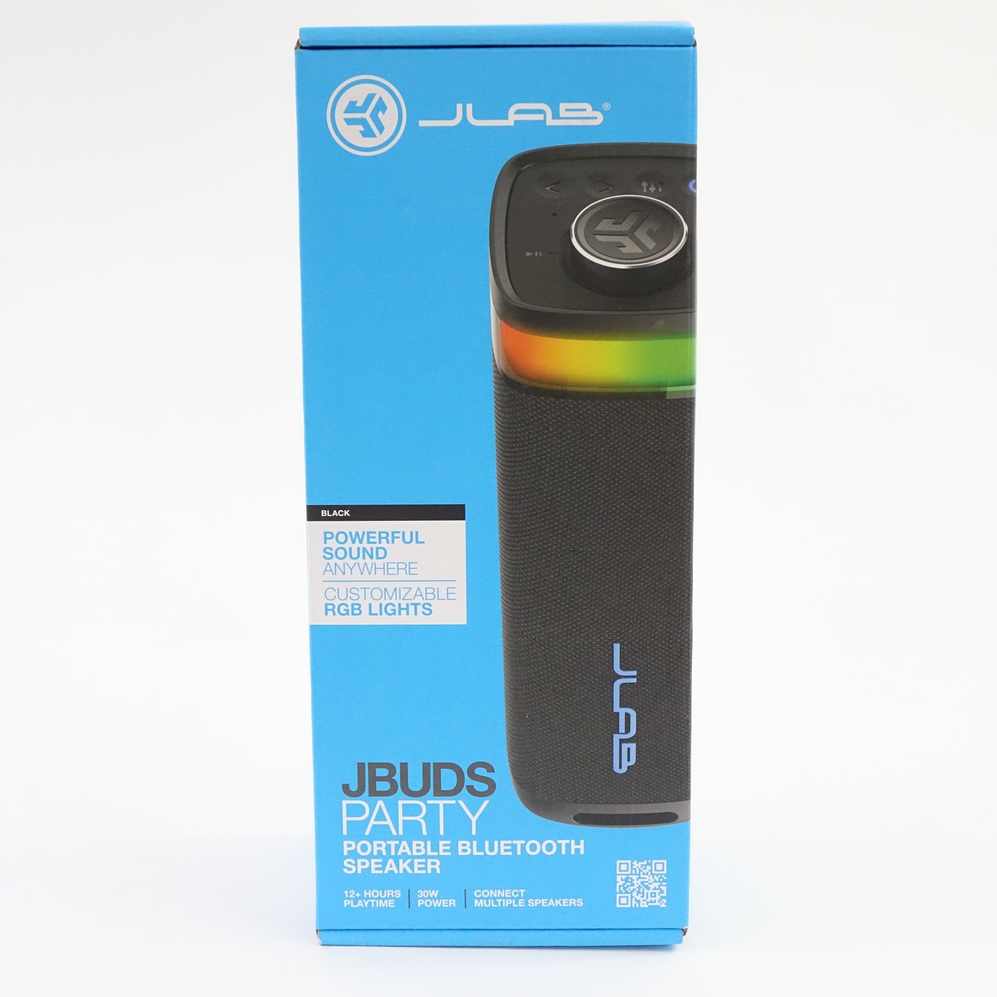 JLab Go Party Bluetooth Speaker RGB Waterproof Portable Wireless