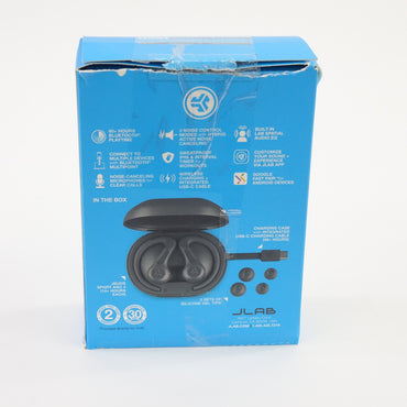 JBuds Sport ANC 4 True Wireless Earbuds Graphite Noise Canceling IP66 - Grade A