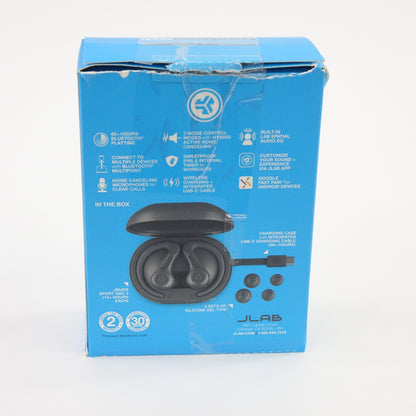 JBuds Sport ANC 4 True Wireless Earbuds Graphite Noise Canceling IP66 - Grade A