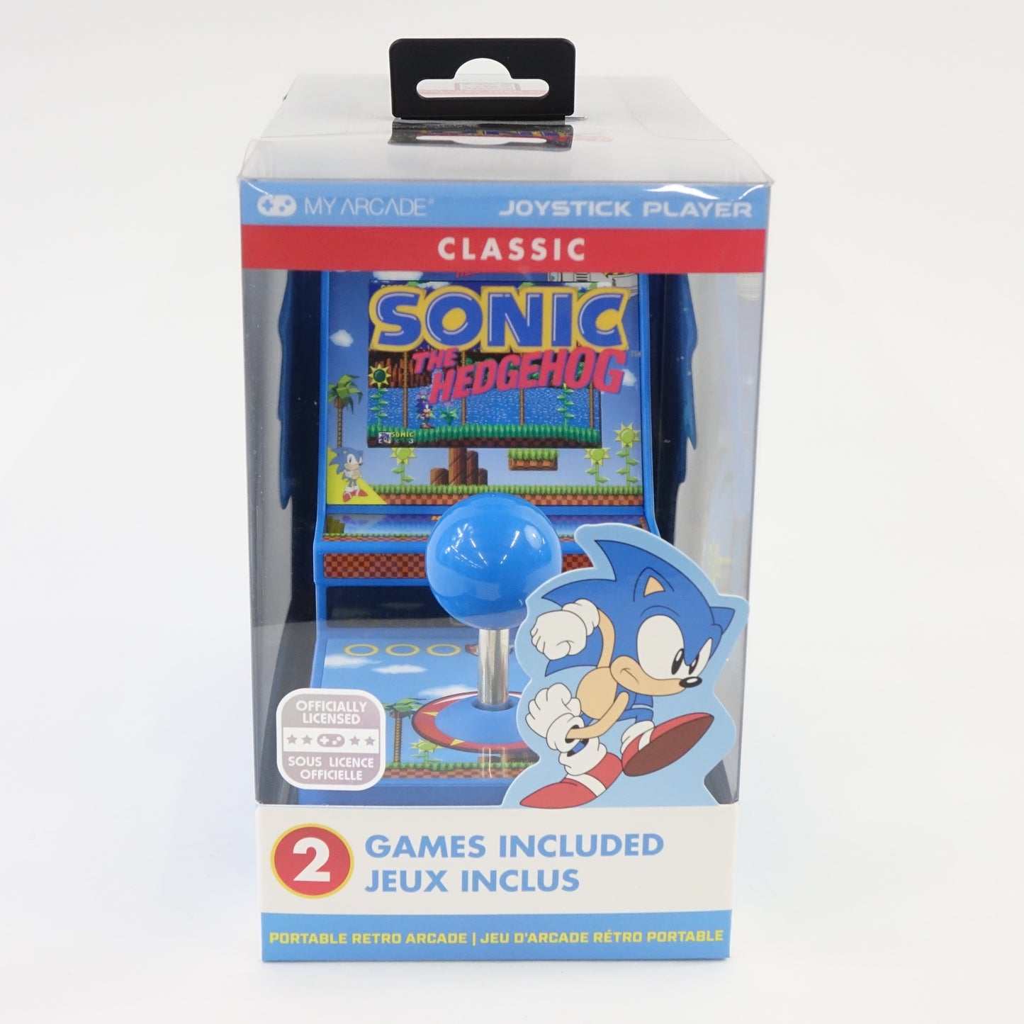 My Arcade Sonic The Hedgehog Joystick Player Portable Retro Arcade Sega