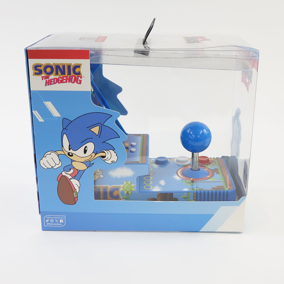 My Arcade Sonic The Hedgehog Joystick Player Portable Retro Arcade Sega