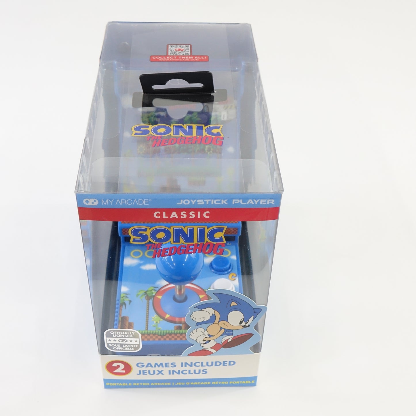 My Arcade Sonic The Hedgehog Joystick Player Portable Retro Arcade Sega