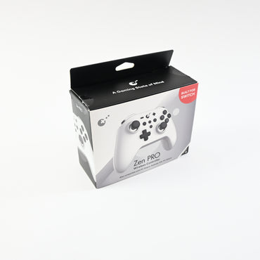 Zen Pro Wireless Controller White Nintendo Switch PC Mac Android iOS - Open Box