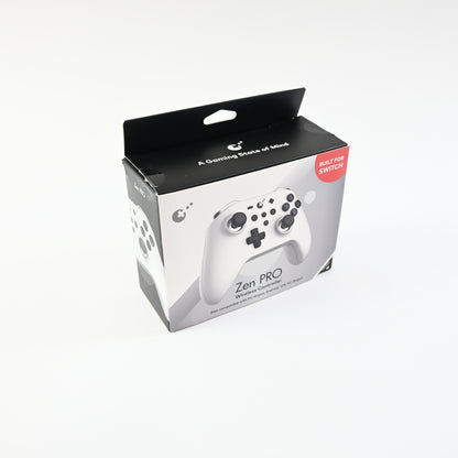 Zen Pro Wireless Controller White Nintendo Switch PC Mac Android iOS - Open Box