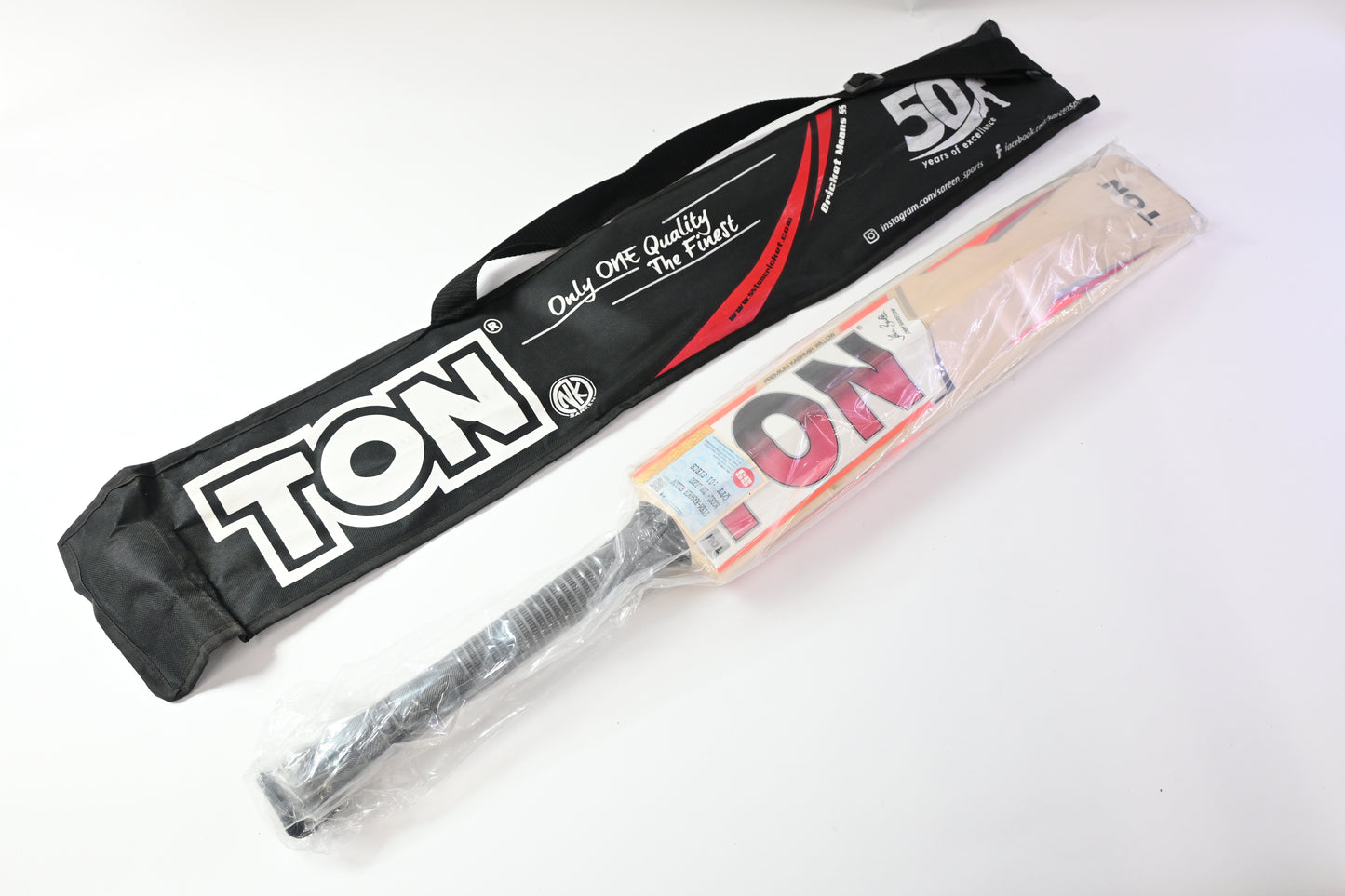SS TON Legend Premium Kashmir Willow Cricket bat -Adult Size (Autographed by Jonny Bairstow)