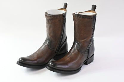 Cuadra Men's Urban Boot in Genuine Deer Leather Brown, 2T2DVE, Size 12 - New