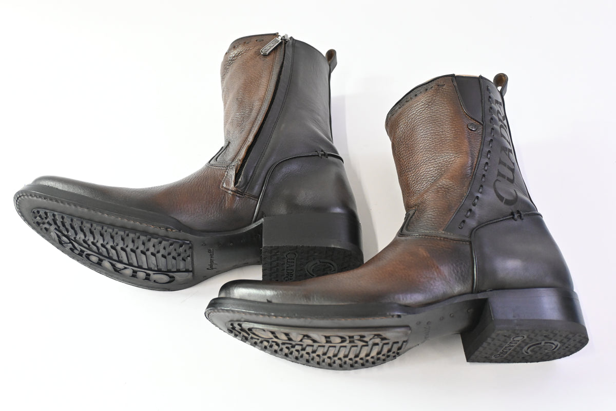 Cuadra Men's Urban Boot in Genuine Deer Leather Brown, 2T2DVE, Size 12 - New