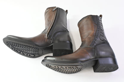 Cuadra Men's Urban Boot in Genuine Deer Leather Brown, 2T2DVE, Size 12 - New