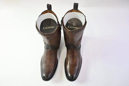 Cuadra Men's Urban Boot in Genuine Deer Leather Brown, 2T2DVE, Size 12 - New