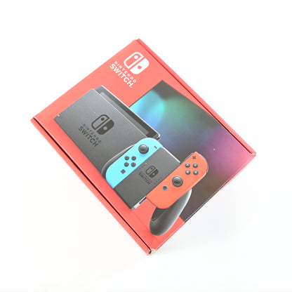 Nintendo Switch Console Neon Blue Neon Red Joy-Con 32GB Handheld System