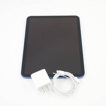 Apple iPad Tablet A16 11" 128GB Wi-Fi 6 Liquid Retina Touch ID Blue