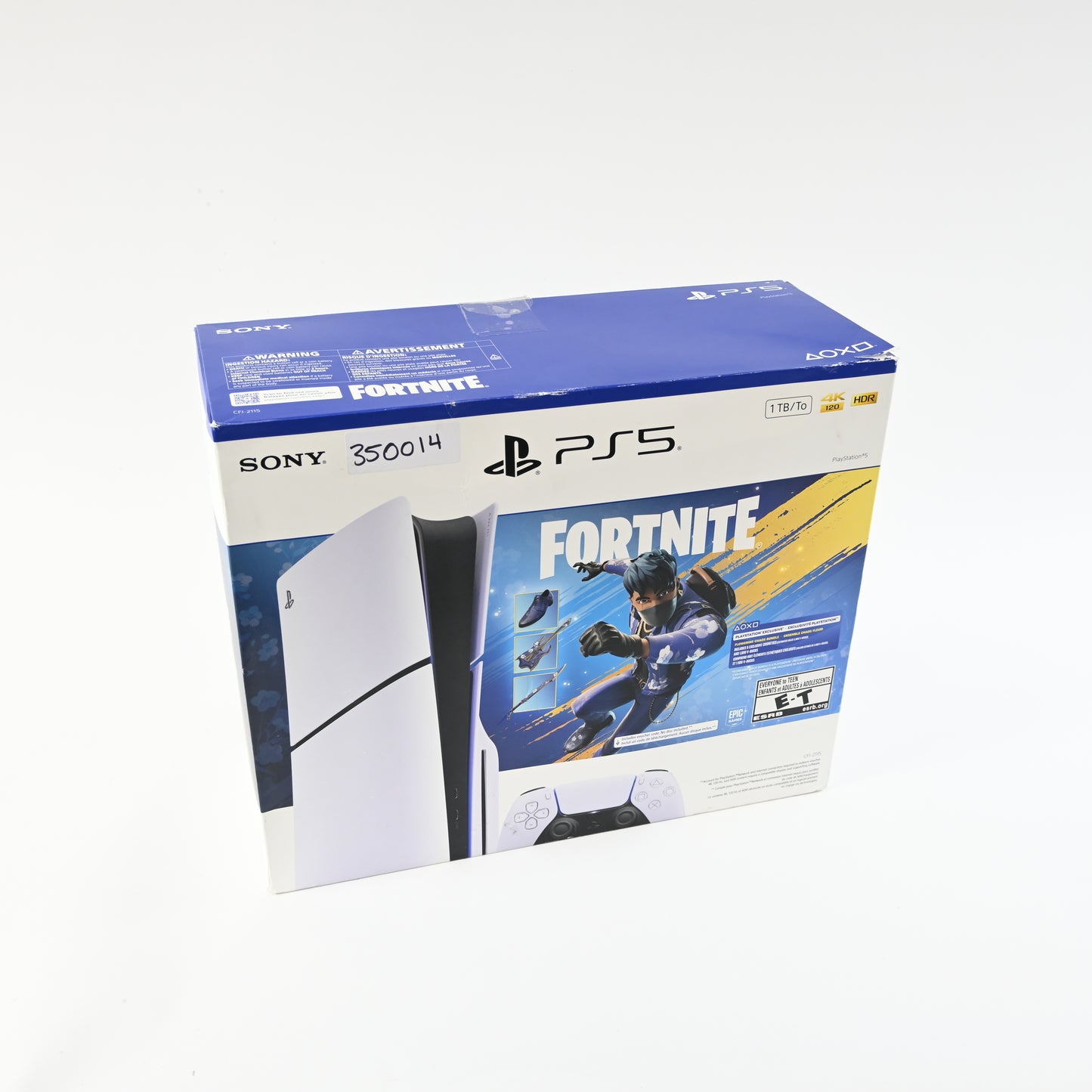 Sony PlayStation 5 PS5 Console 1TB Fortnite Flowering Chaos Bundle White