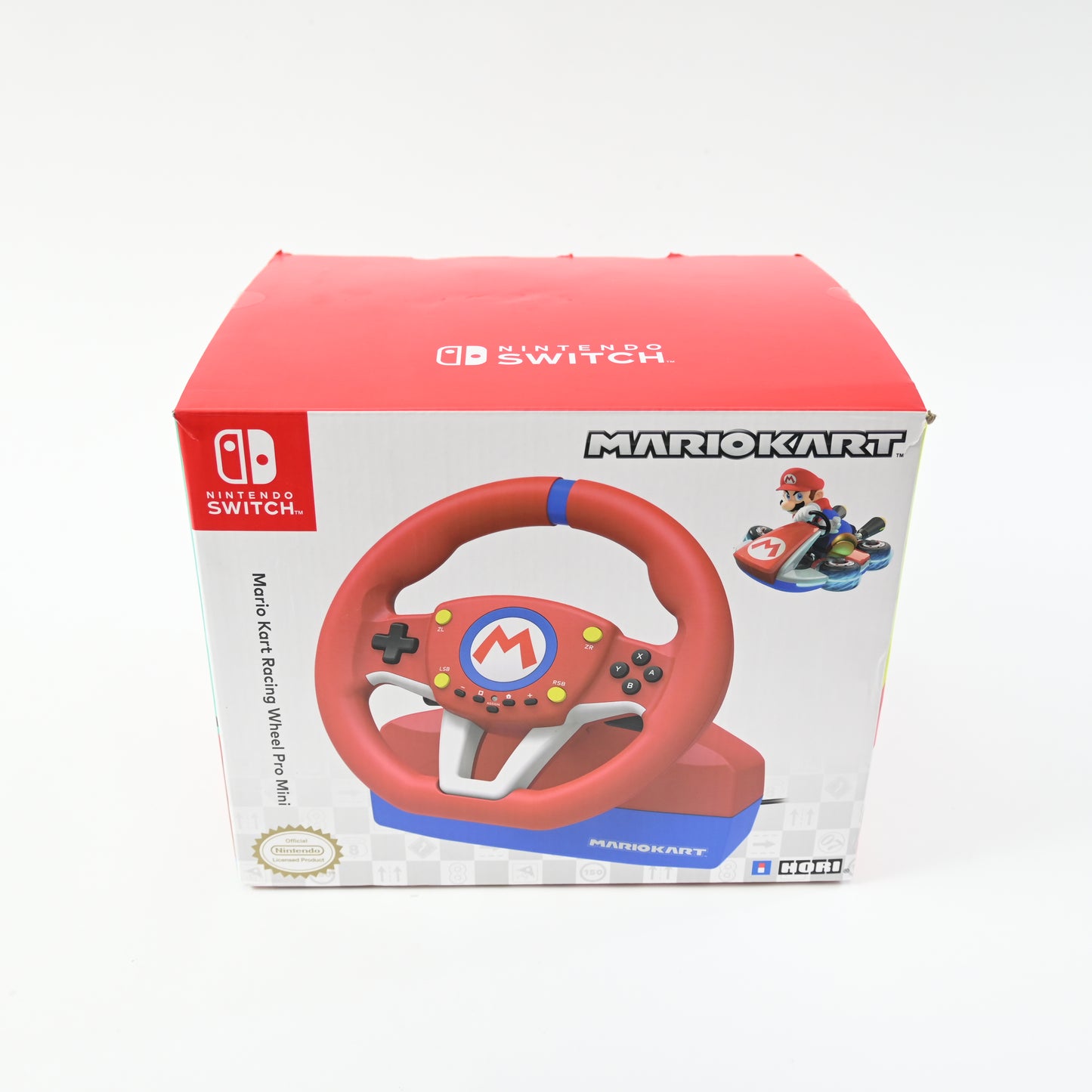 Hori Nintendo Switch Mario Kart Racing Wheel Pro Mini Licensed - Open Box