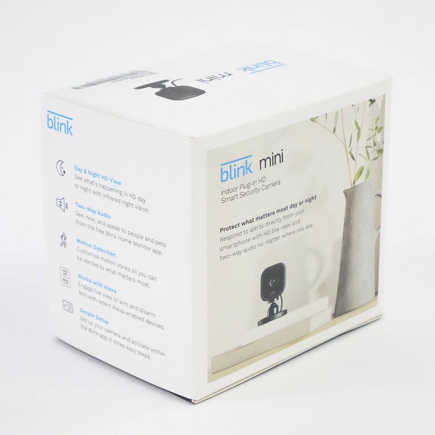 Blink Wireless Video Doorbell System (2nd Generation) & Mini Indoor Camera - New