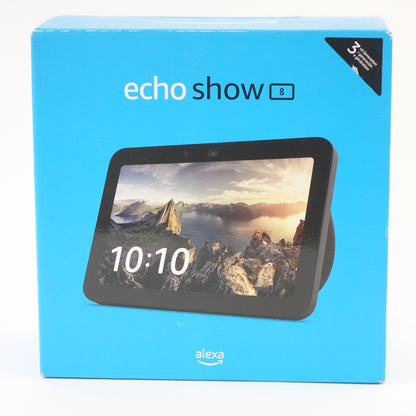 Amazon Echo Show 8 3rd Gen Smart Display Alexa Charcoal Spatial Audio
