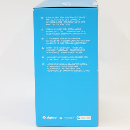 Amazon Echo Show 8 3rd Gen Smart Display Alexa Charcoal Spatial Audio