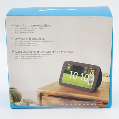 Amazon Echo Show 5 3rd Gen Smart Display Alexa Charcoal Bluetooth Speaker