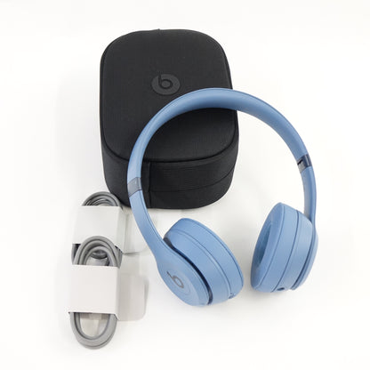 Beats Solo 4 Wireless On-Ear Headphones Slate Blue Bluetooth 50Hr Battery