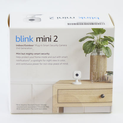 Blink Mini 2 1080p Security Camera with Built-in Mic