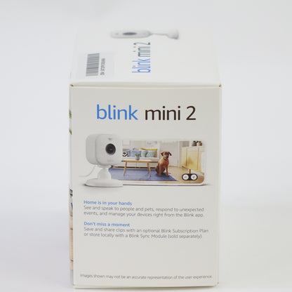 Blink Mini 2 1080p Security Camera with Built-in Mic