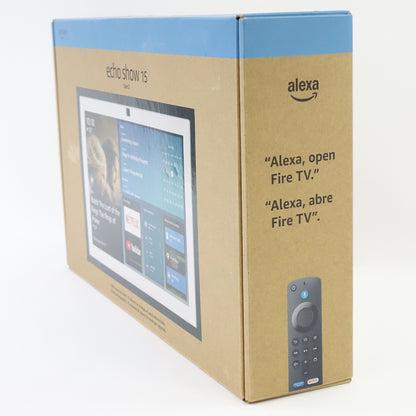 Amazon Echo Show 15 Smart Display 15.6" Full HD Alexa Fire TV Black - Grade A