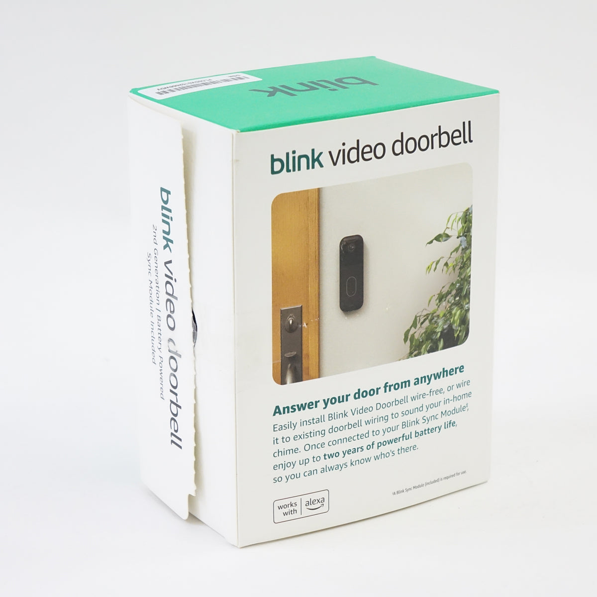 Blink Wireless Video Doorbell System (2nd Generation) and Mini Indoor Camera