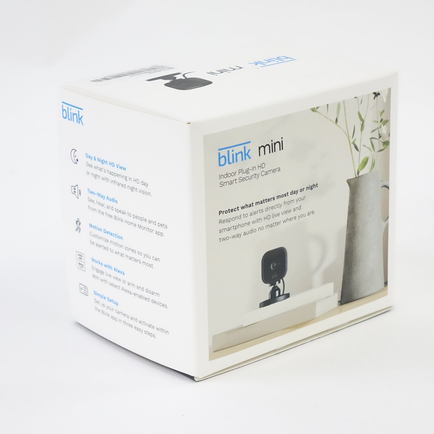 Blink Wireless Video Doorbell System (2nd Generation) and Mini Indoor Camera
