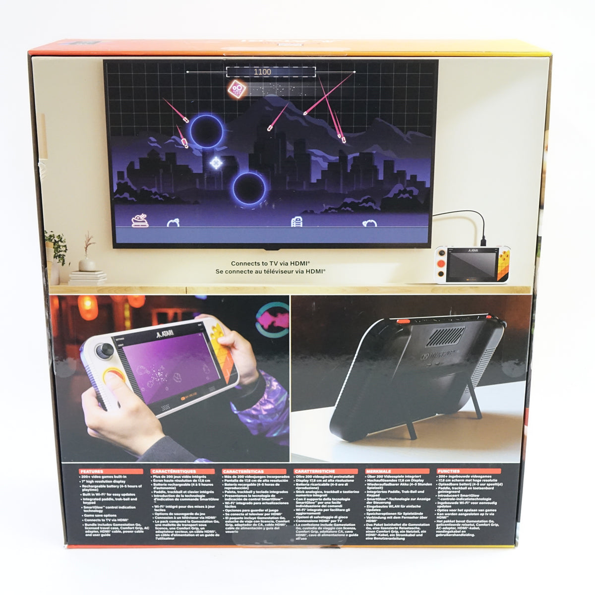 My Arcade Atari Gamestation Go Bundle 200+ Games Handheld Retro Console