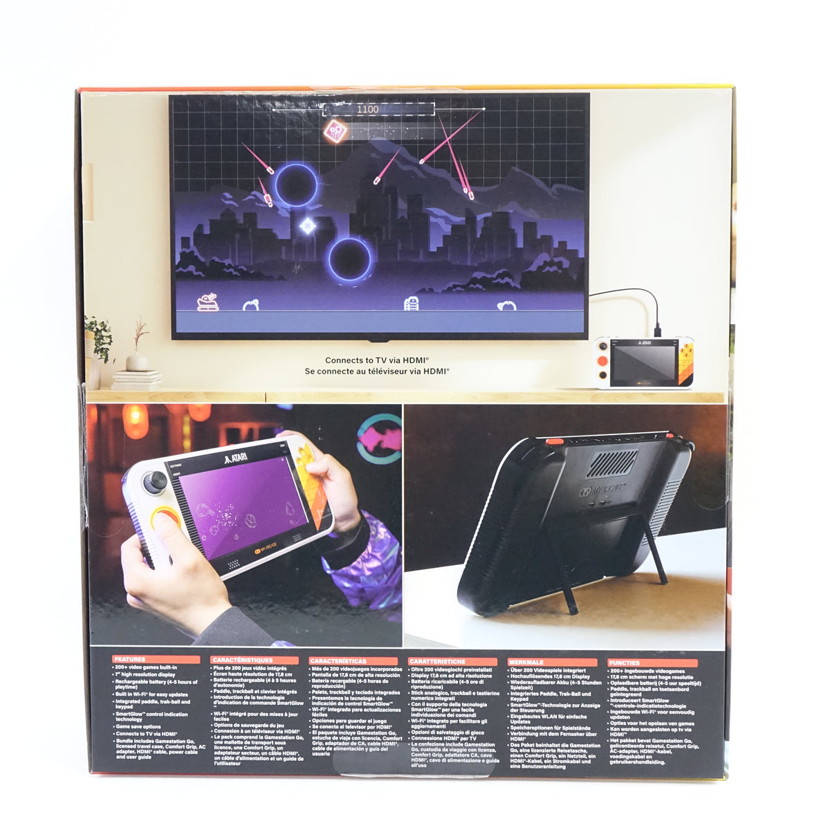 My Arcade Atari Gamestation Go Bundle 200+ Games Handheld Retro Console