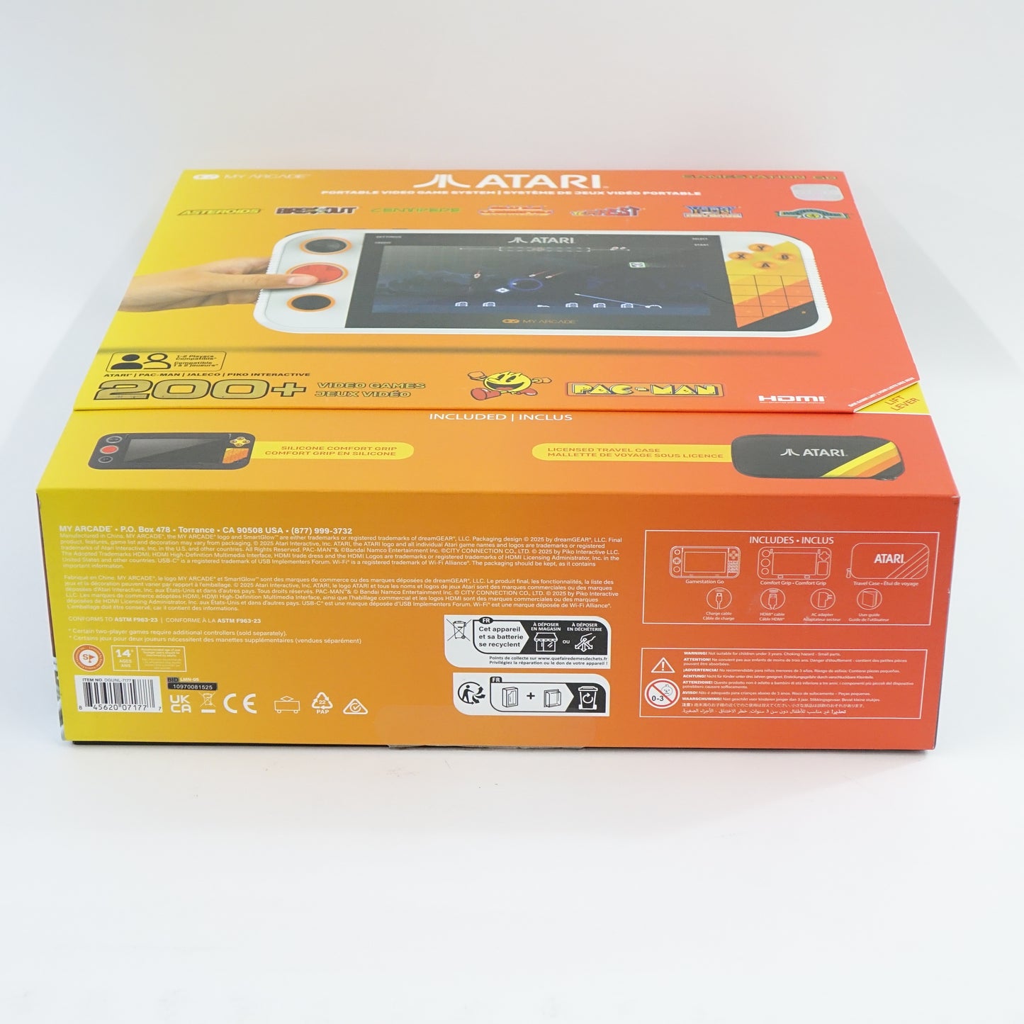 My Arcade Atari Gamestation Go Bundle 200+ Games Handheld Retro Console