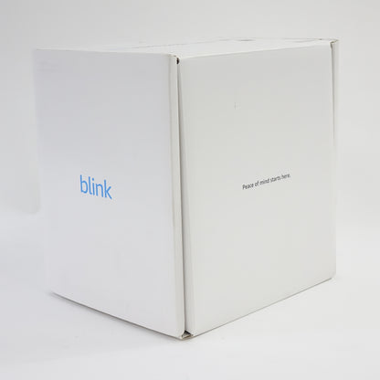 Blink Wired Floodlight Camera White 1080p HD Security Camera Alexa - Grade A