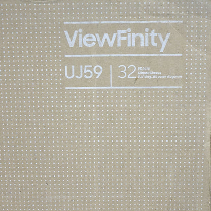 Samsung 32" ViewFinity UJ59 4K UHD Monitor AMD FreeSync LU32J59DUQNXZA