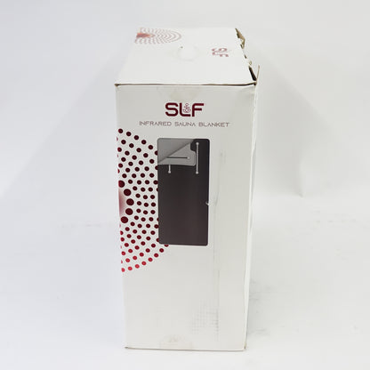 SLF Infrared Sauna Blanket 70" Portable Full Body Heating Therapy Black