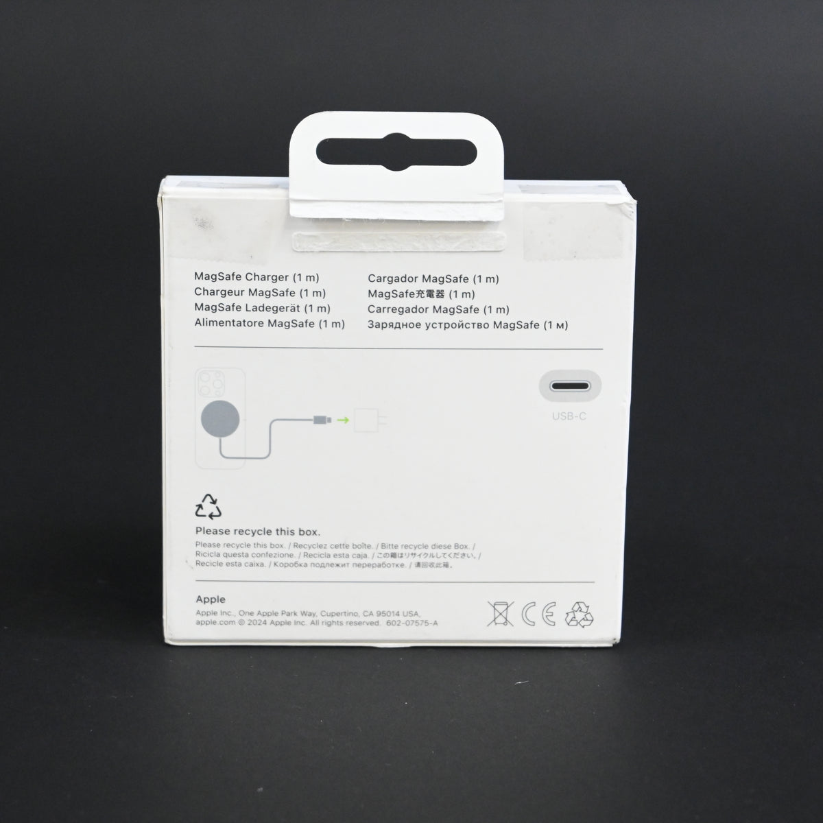Apple MagSafe Charger 1M USB-C Magnetic Wireless Charger White MX6X3LL/A - New