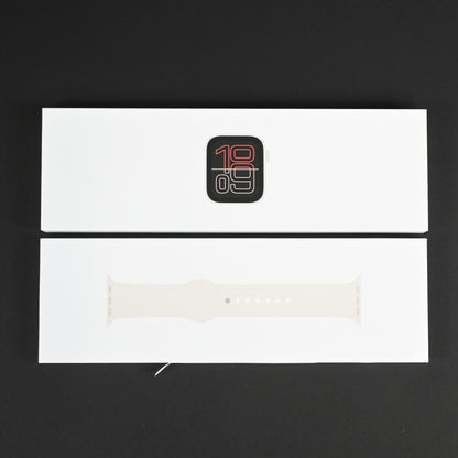 Apple Watch SE 3 GPS 40mm Starlight Aluminum Starlight Sport Band S/M MEH34LW/A