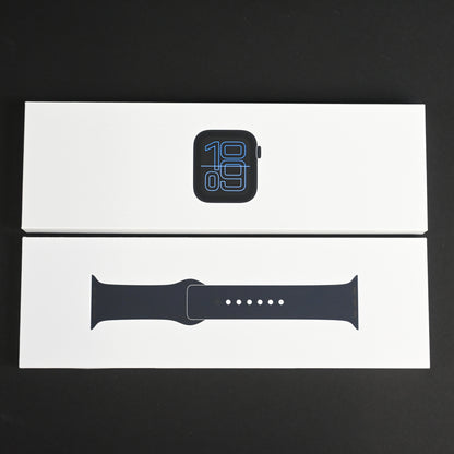 Apple Watch SE 3 GPS 44mm Midnight Aluminum Midnight Sport Band M/L MEHQ4LW/A